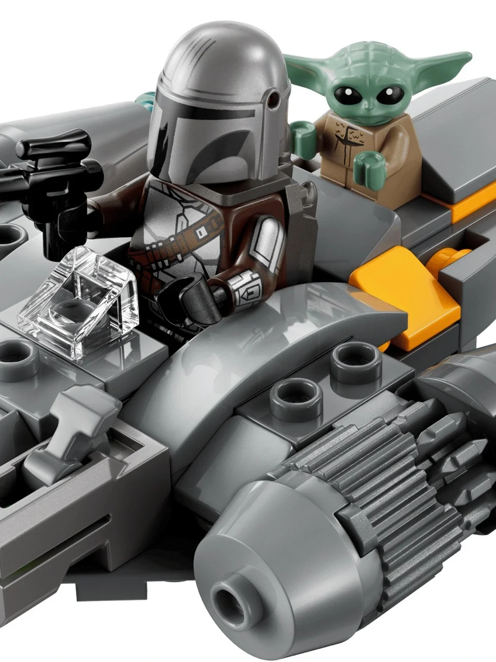 Retired Lego Star Wars White and Green Speeder Instruction Sheet